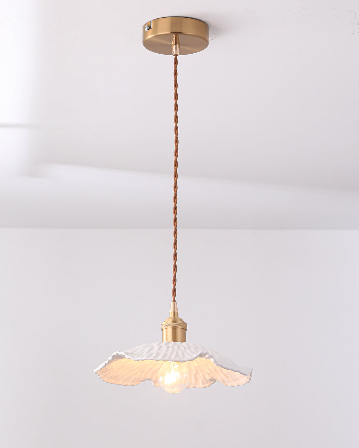 Hope Ceramic Textured Pendant Light