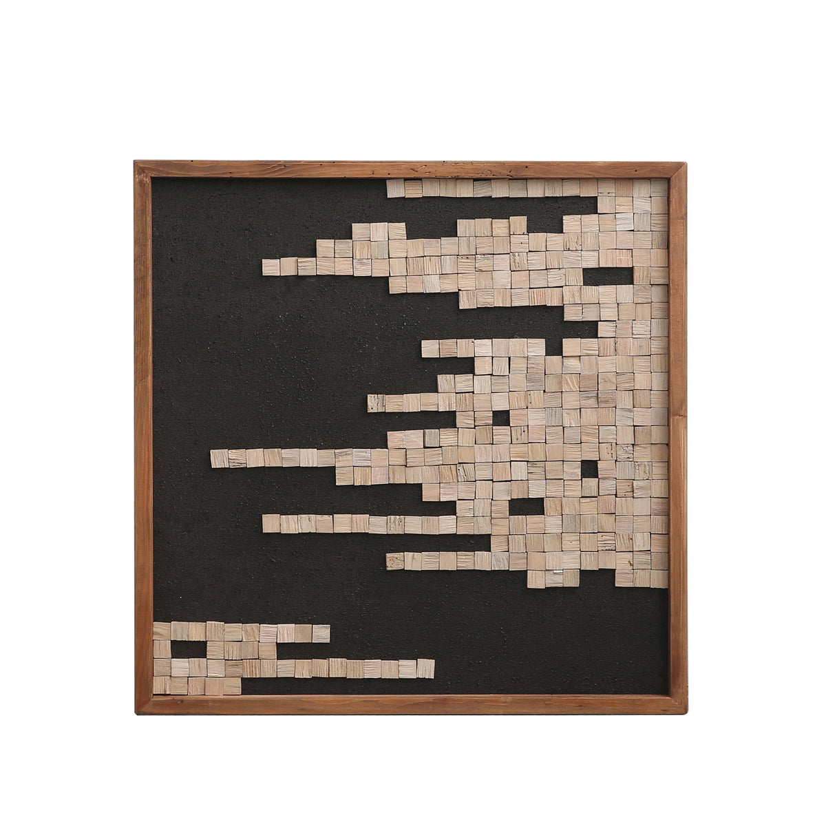 Timber Hues - Ready To Hang Wall Art - 62x62cm