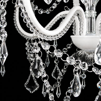 Cassie Chandelier 5 Light - Glass Crystals