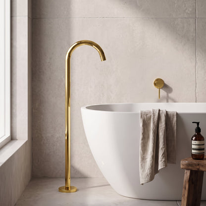 Reno Shower Mixer - Polished Gold
