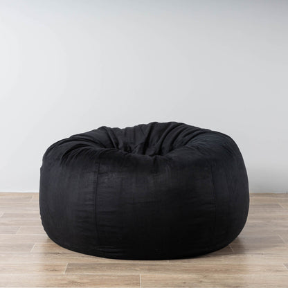 Pierre Fur Bean Bag - Black