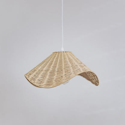 Molly Pendant Light - Wavy Rattan