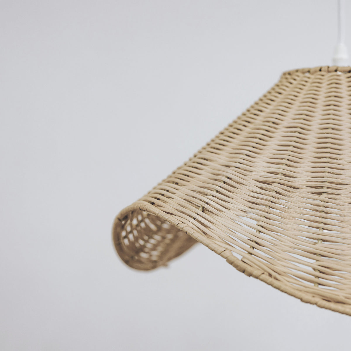 Molly Pendant Light - Wavy Rattan