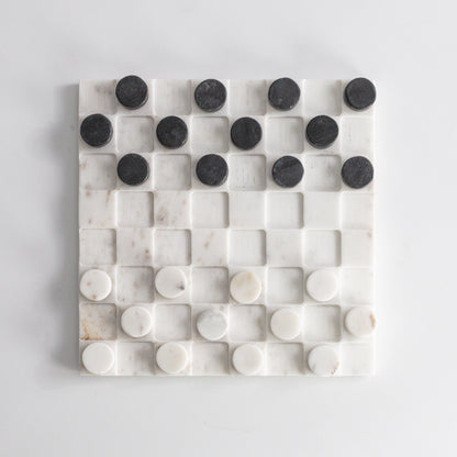 Marble Checkers Set