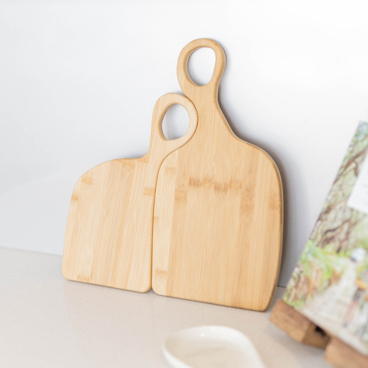 Romeo and Juliet Bamboo Chopping Board - Set of 2