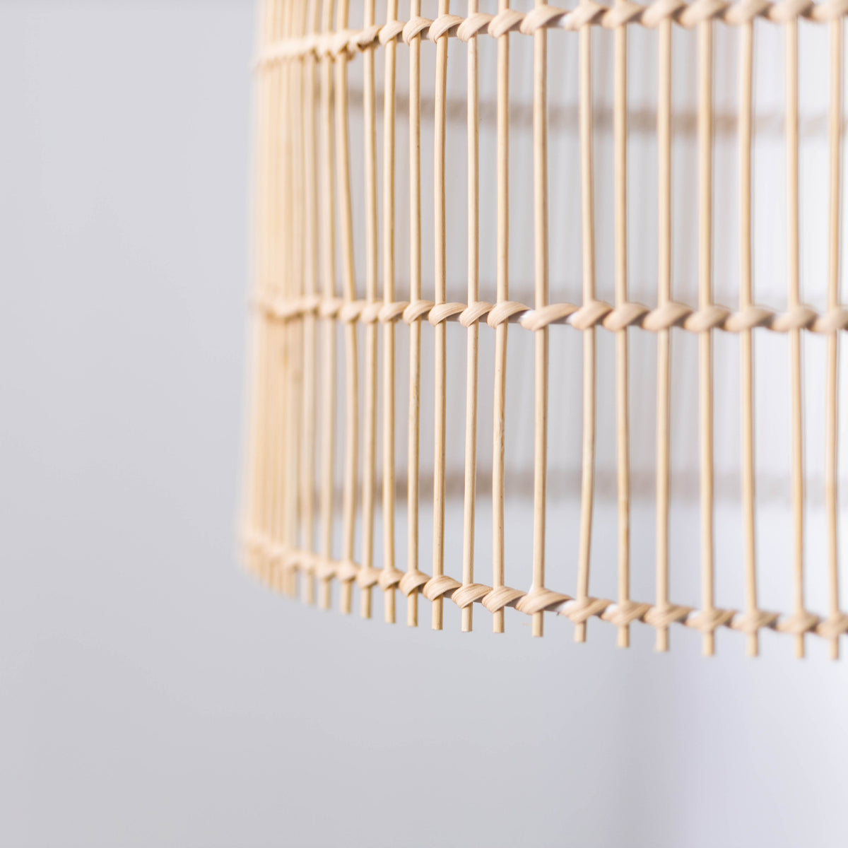 Siena Rattan Cane Pendant Light - Natural