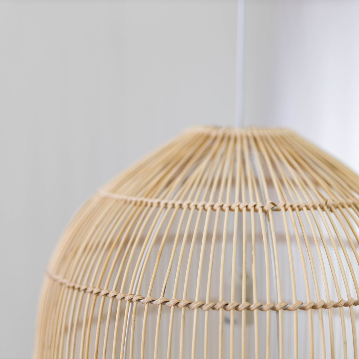 Siena Rattan Cane Pendant Light - Natural