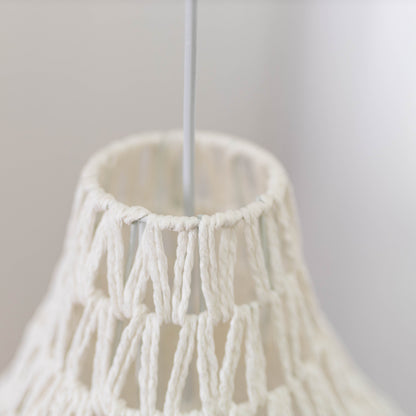 Byron Rope Pendant Light - White