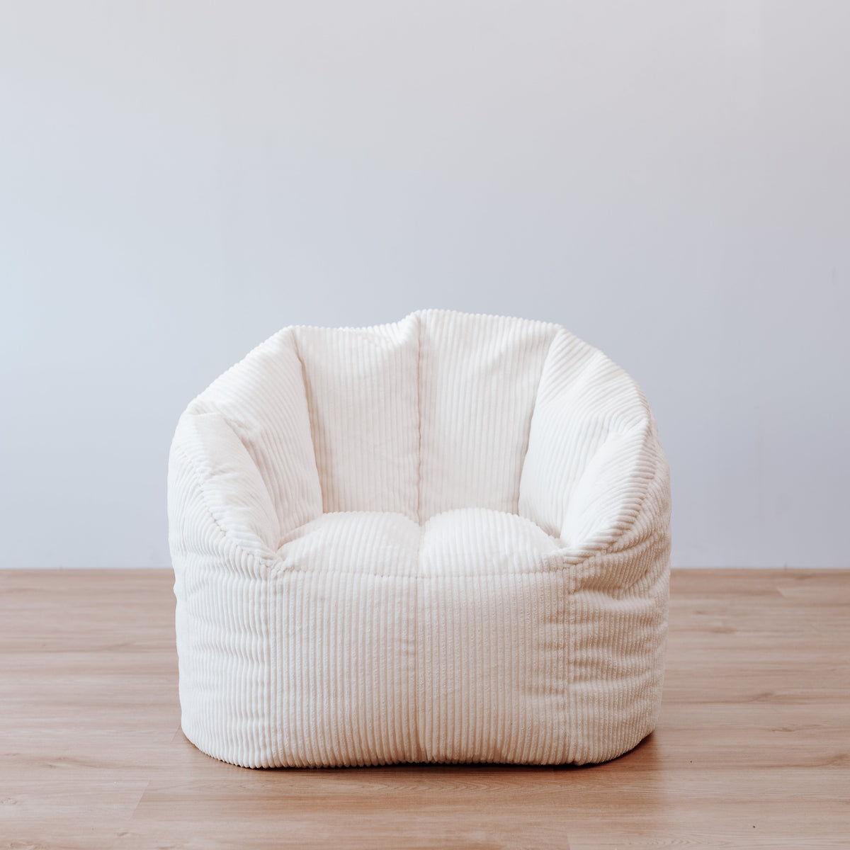 Corduroy Tub Chair Bean Bag Cover - Ivory