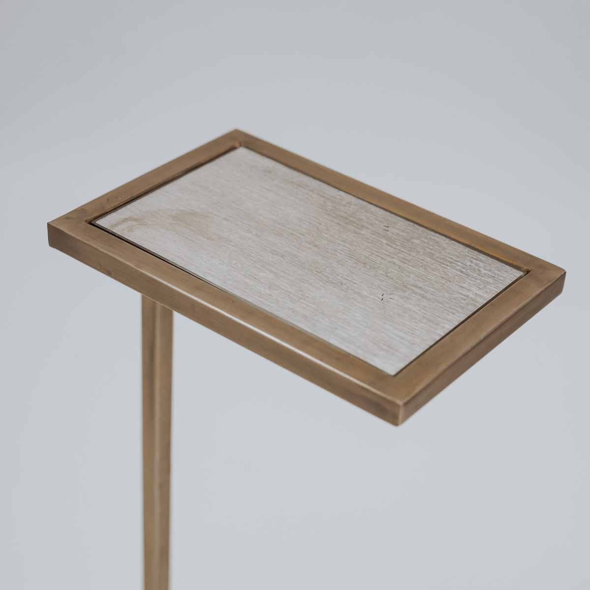 Jaxon Glass Top Side Table