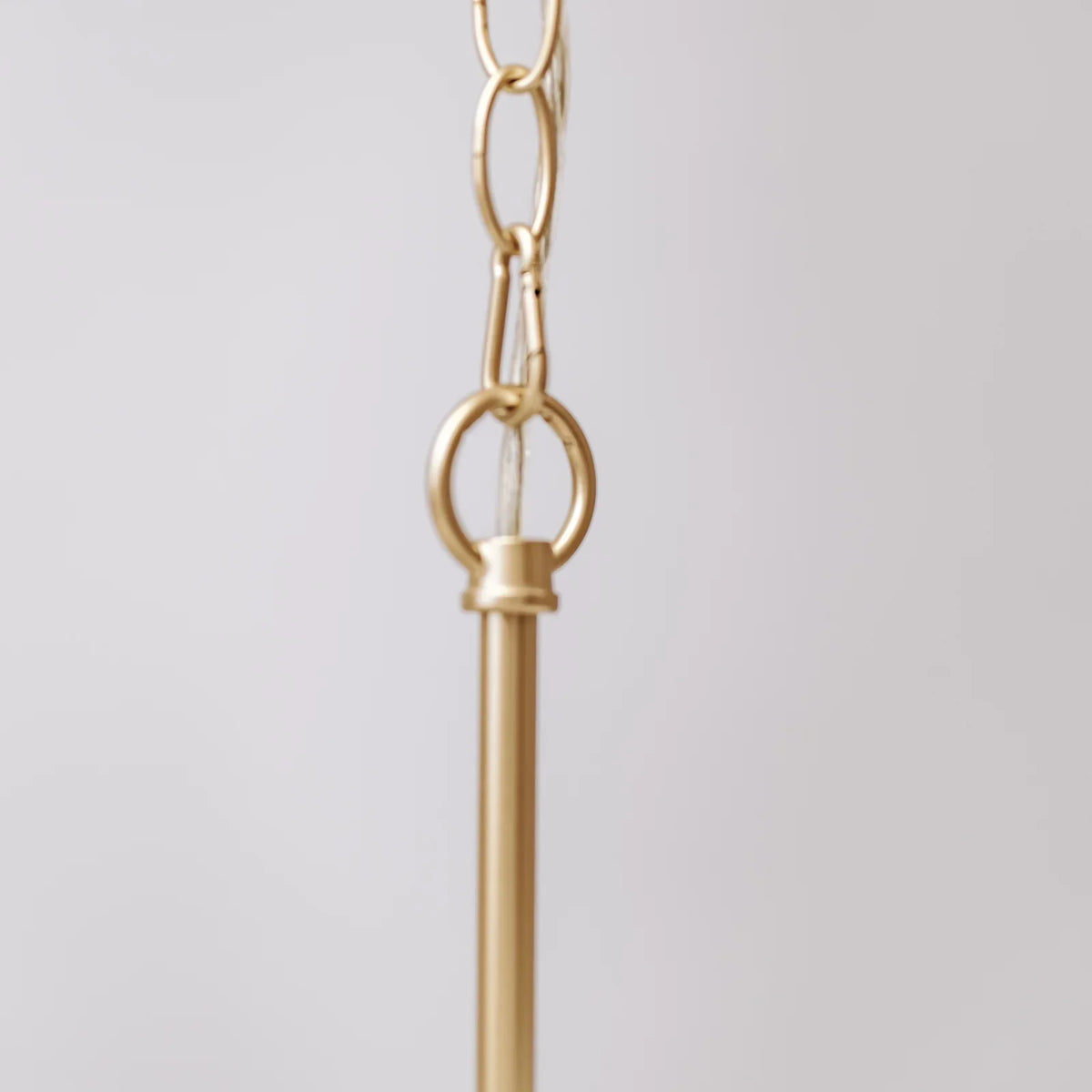 Sorrento Double Tiered Rope Chandelier - Natural/Gold