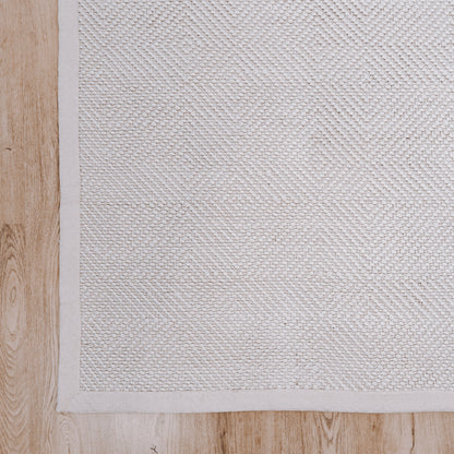 Janna Handwoven Floor Rug in Natural Tones