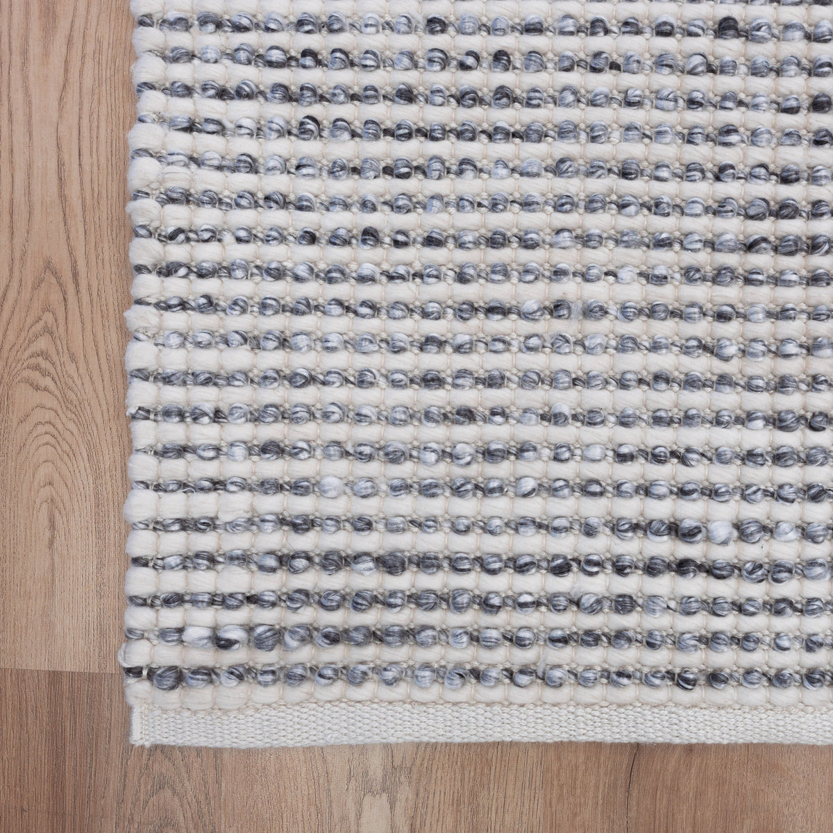 Missy Handwoven Floor Rug in Grey Tones