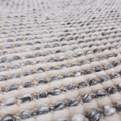 Missy Handwoven Floor Rug in Grey Tones