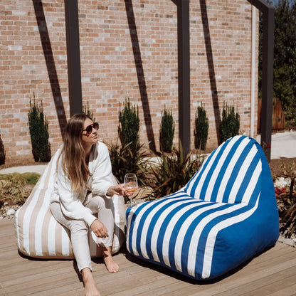 DreamPod® Outdoor Cruz - Ocean Blue Stripe