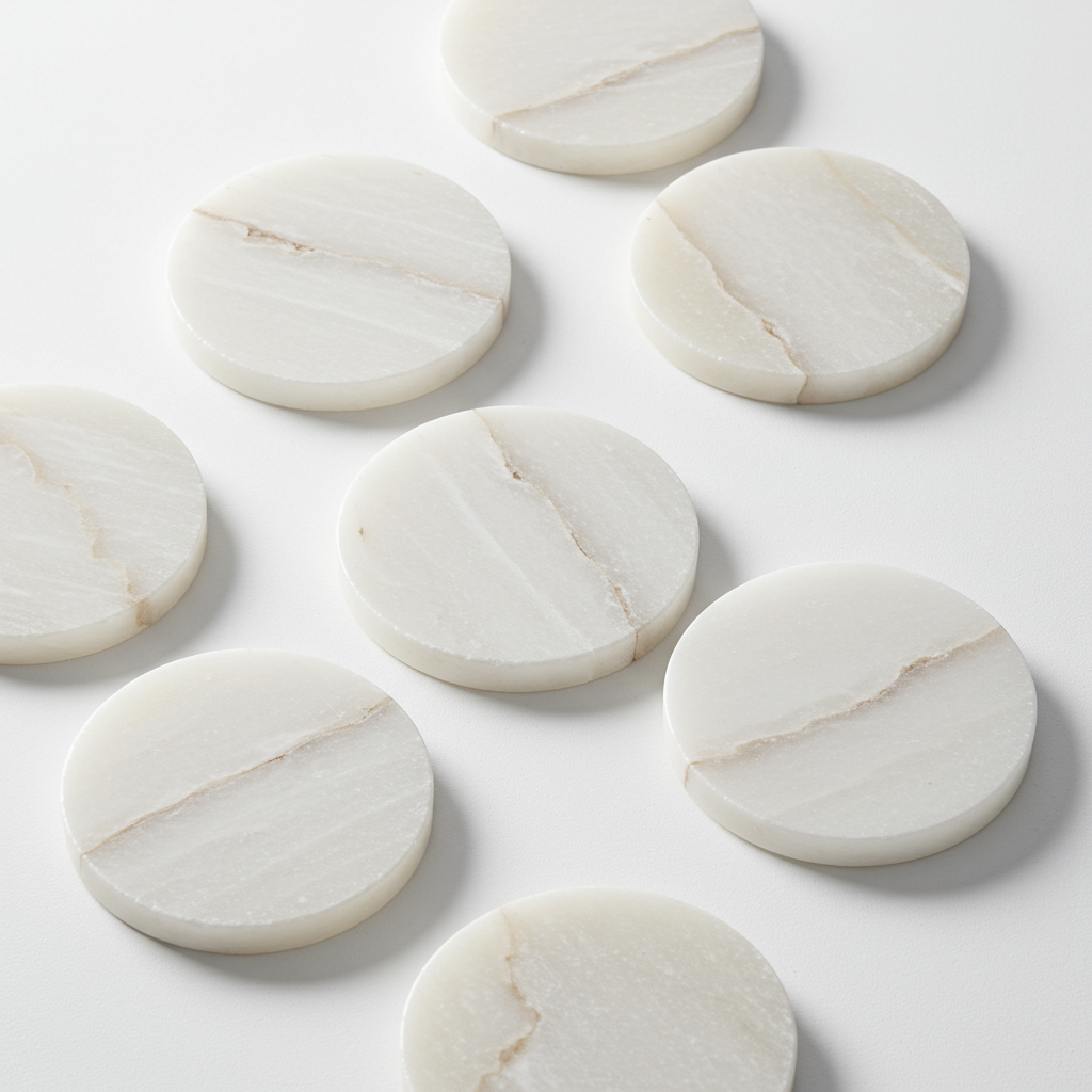 Alabaster Coaster Set