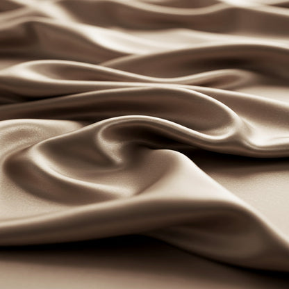 Satin Quilt Cover - Champagne Latte