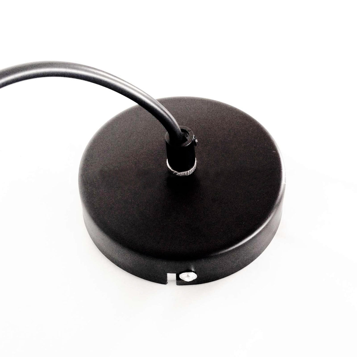 Toorak Industrial Pendant Light - Black and Brass