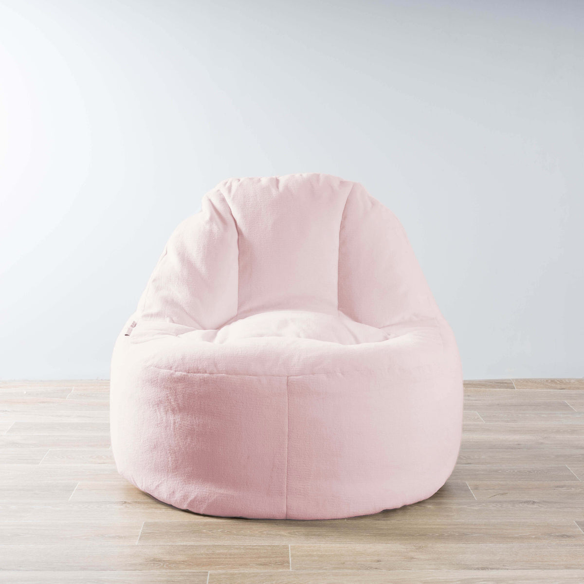 Lounger Plush Fur Bean Bag Chair Cover - Soft Pink