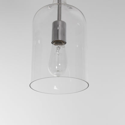 Kendal Glass Pendant Light - Chrome