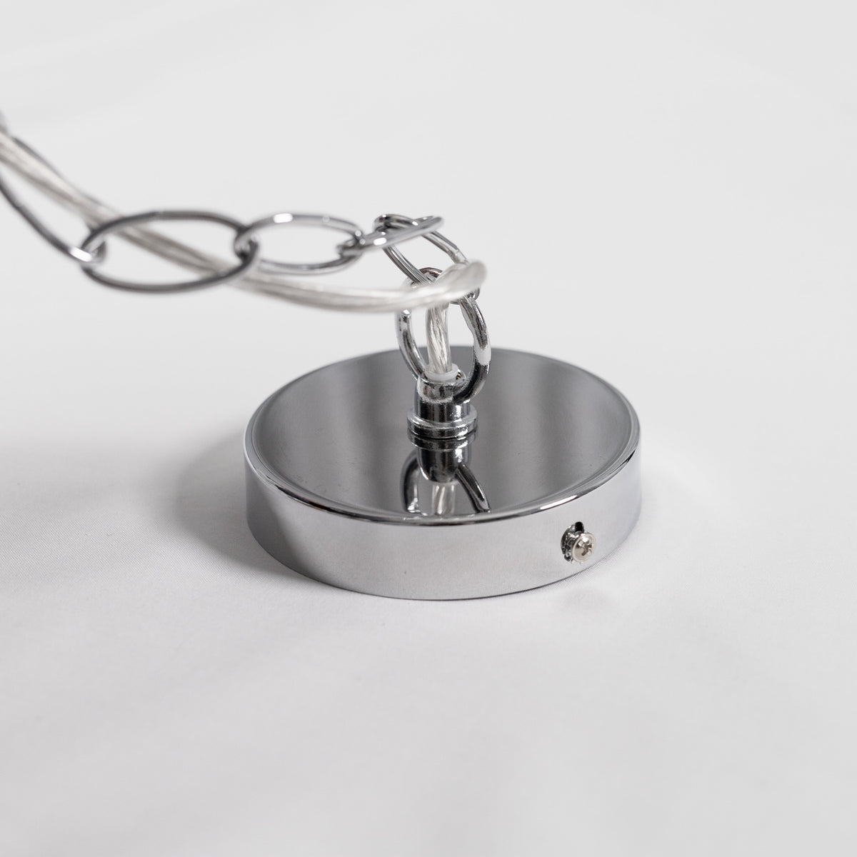 Kendal Glass Pendant Light - Chrome