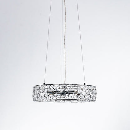 Chateau Crystal Pendant Light - Chrome