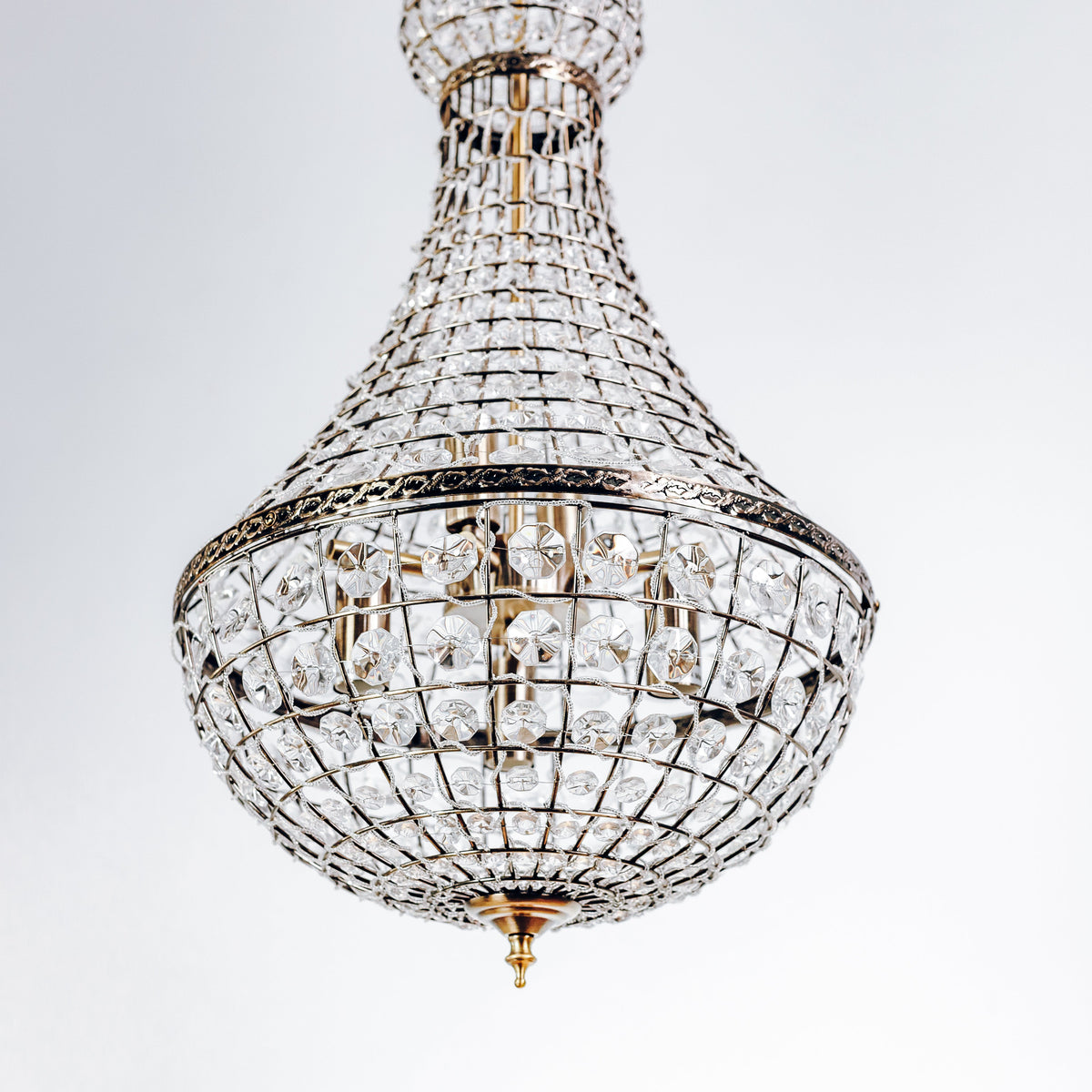 Palace Empire Chandelier - Antique Brass