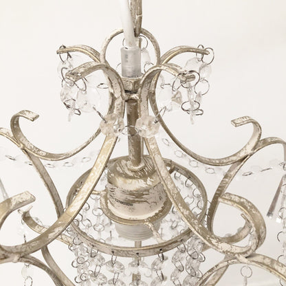 Zara Chandelier - Distressed Cream