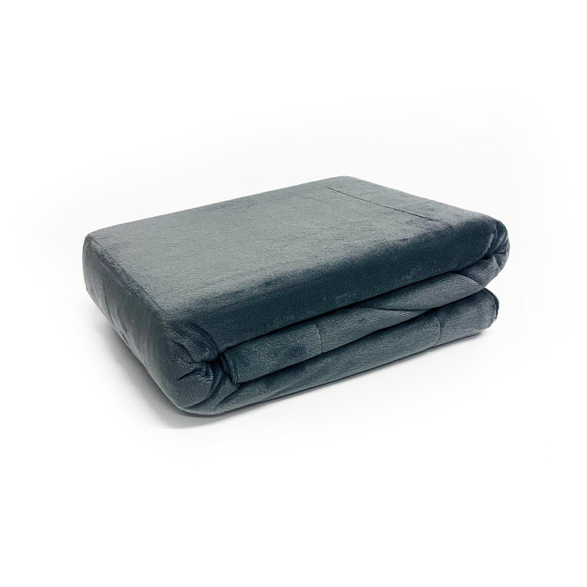 Fur Velvet European Pillowcase Set - Charcoal