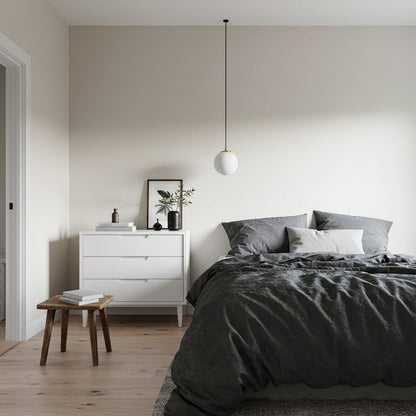 Fur Velvet Quilt Cover - Charcoal