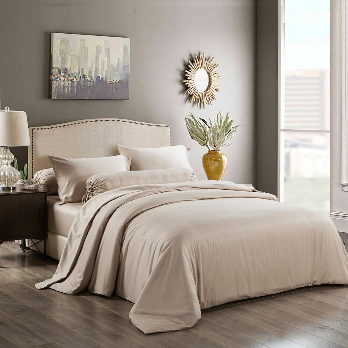 Joy Collection Sheet Set - Champagne Latte
