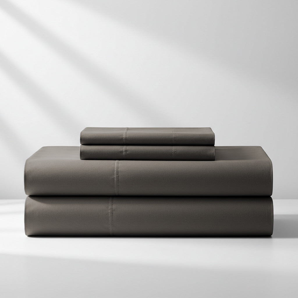 Joy Collection Sheet Set - Charcoal Grey