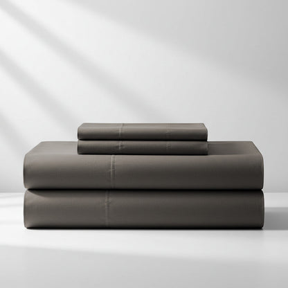 Joy Collection Sheet Set - Charcoal Grey