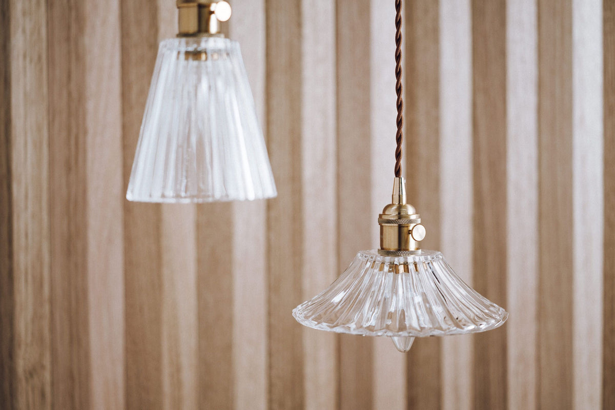 Fleur Vintage Glass Pendant Light