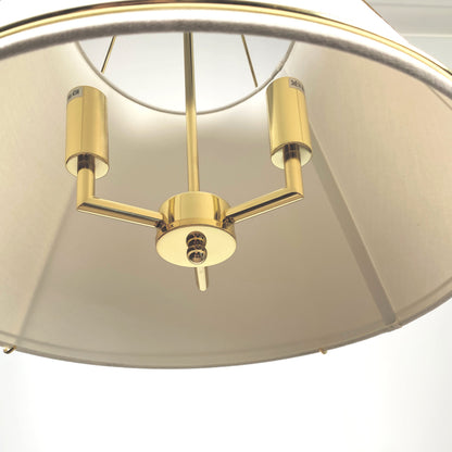 Jessie Pendant Light - White/Polished Gold Hardware
