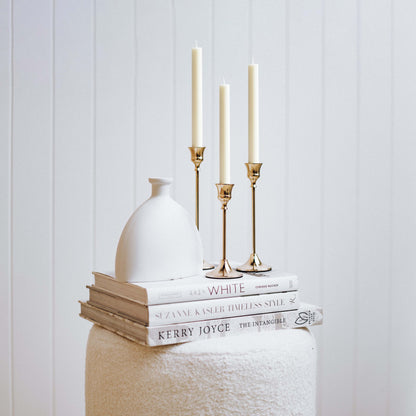 Candlestick Set 3pc - Rose Gold