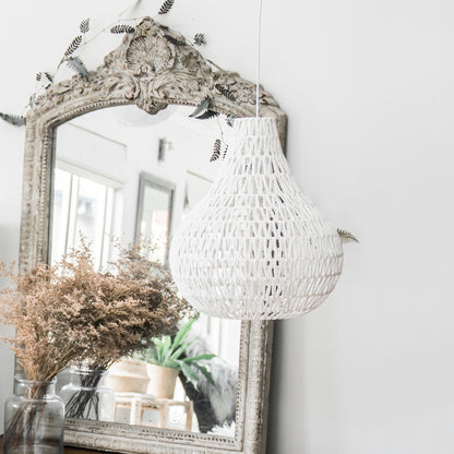 Byron Rope Pendant Light - White