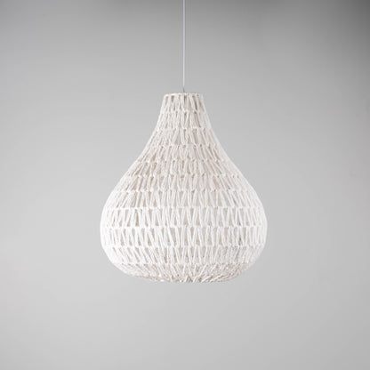 Byron Rope Pendant Light - White