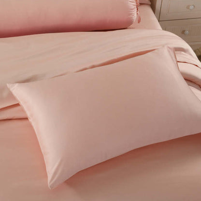 Silky Soft Bamboo Sheet Set - Coral Pink