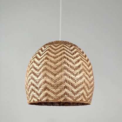 Sunset Rattan Cane Pendant Light
