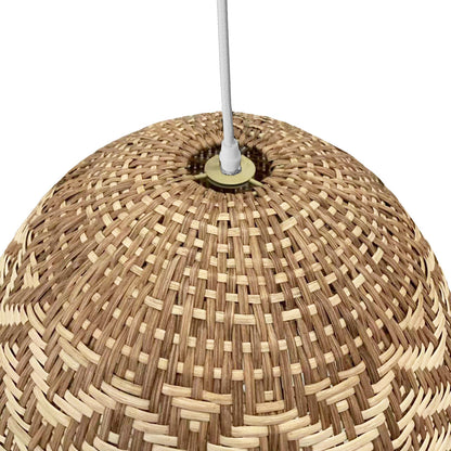 Sunset Rattan Cane Pendant Light