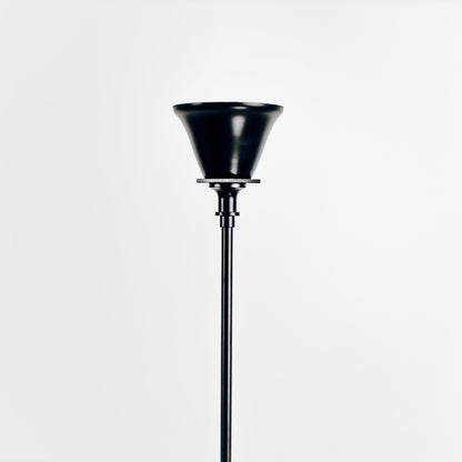 Reece Flared Glass Pendant Light - Black