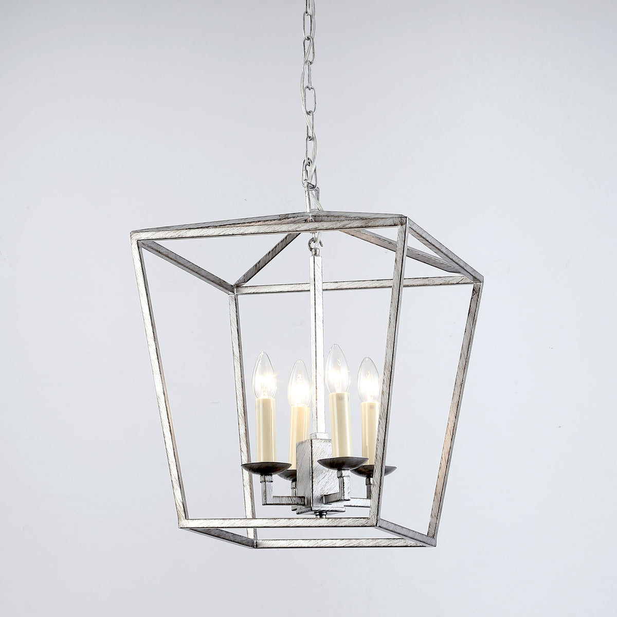 Saffire Hampton Pendant Light - Brushed Chrome