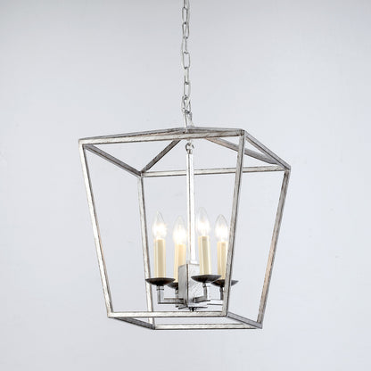 Saffire Hampton Pendant Light - Brushed Chrome