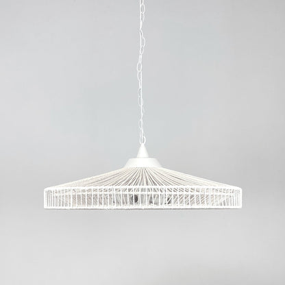 Portman Rope Pendant Light - White