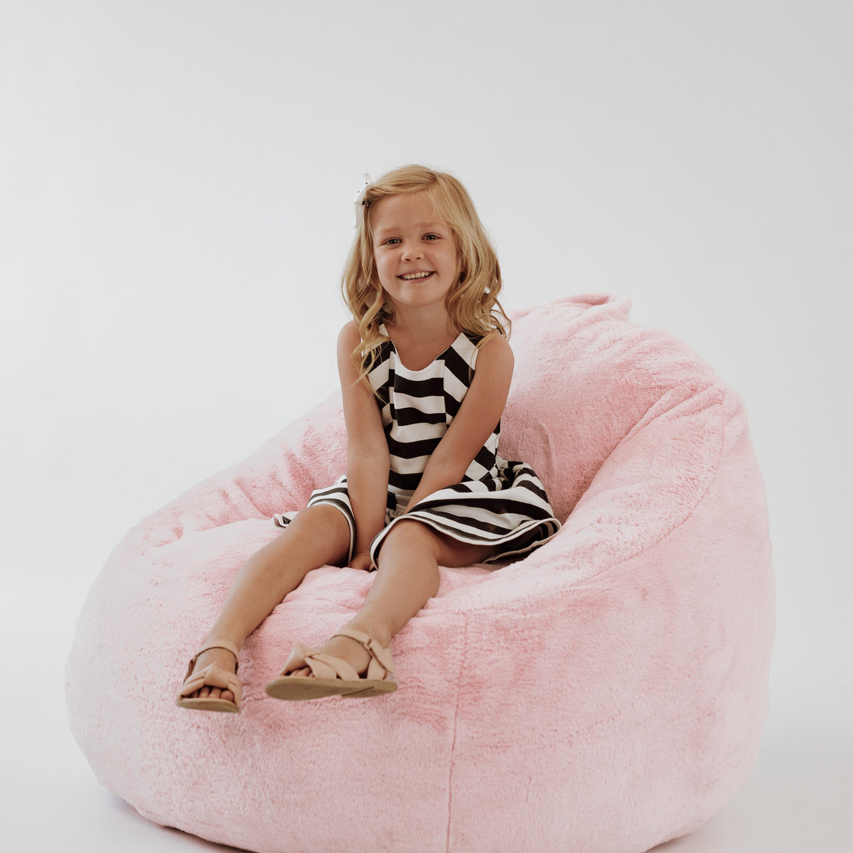 DreamPod® Mini Beanbag Chair - Soft Pink