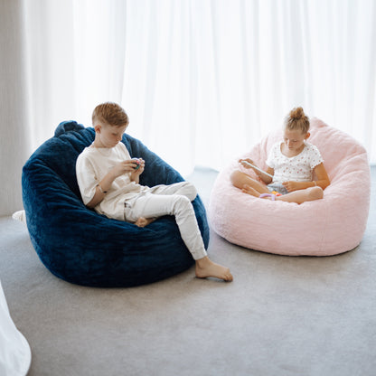 DreamPod® Mini Beanbag Chair - Navy Blue
