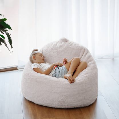 DreamPod® Mini Beanbag Chair - White