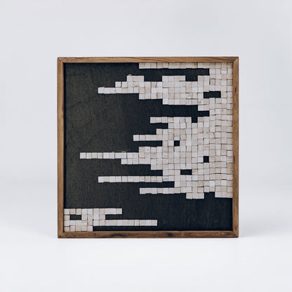 Timber Hues - Ready To Hang Wall Art - 62x62cm
