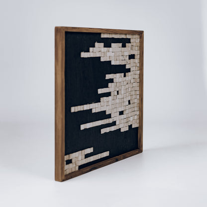 Timber Hues - Ready To Hang Wall Art - 62x62cm